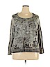 Coldwater Creek Gray Long Sleeve Top Size 2X - photo 1