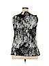 DressBarn 100% Polyester Black Sleeveless Blouse Size 2X - photo 2