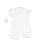 Magnetic 100% Cotton White Short Sleeve Onesie 3-6 MO / 6 MO - photo 2