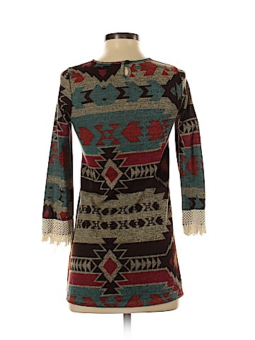 Zoe & Rose band of gypsies 3/4 Sleeve Top (view 2)