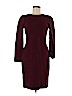 Talbots Burgundy Casual Dress Size 8 - photo 1
