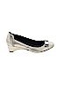 Dana Buchman Silver Flats Size 8 1/2 - photo 1