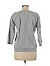 Ann Taylor LOFT Gray Sweatshirt Size M - photo 2
