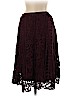 John Paul Richard 100% Polyester Burgundy Casual Skirt Size M - photo 2