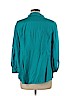 DressBarn Blue 3/4 Sleeve Blouse Size L - photo 2