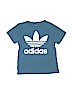 Adidas 100% Cotton Blue Short Sleeve T-Shirt Size M (youth) - photo 1