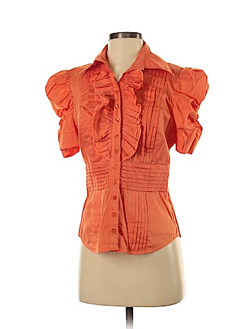 Bebe Short Sleeve Button-Down Shirt (view 1)