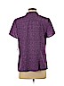 Dana Buchman 100% Polyester Purple Short Sleeve Blouse Size M - photo 2