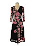Karen by Karen Kane 100% Polyester Black Casual Dress Size M - photo 1