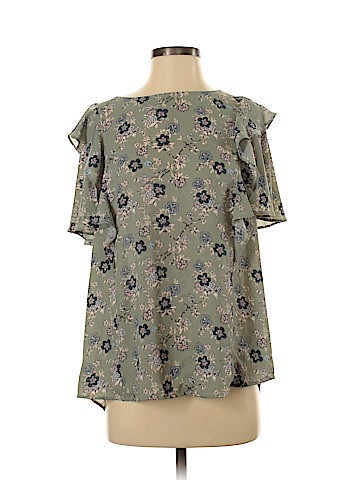 Ann Taylor LOFT Short Sleeve Blouse (view 1)