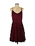 American Eagle Outfitters 100% Viscose Red Casual Dress Size L - photo 1