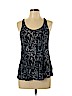 Silence and Noise 100% Rayon Black Sleeveless Top Size L - photo 1