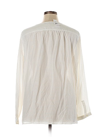 Ann Taylor LOFT Long Sleeve Blouse (view 2)