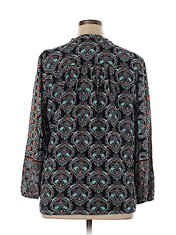 Ann Taylor LOFT 3/4 Sleeve Blouse (view 2)