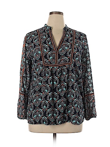Ann Taylor LOFT 3/4 Sleeve Blouse (view 1)