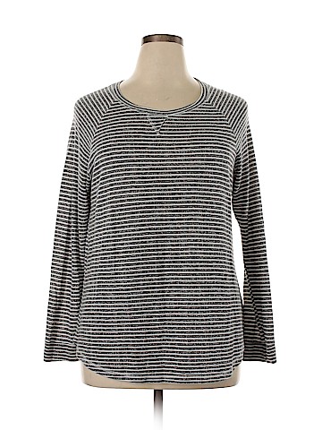 Bobeau Long Sleeve Top (view 1)