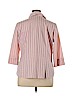 Apt. 9 Pink 3/4 Sleeve Button-Down Shirt Size 1X - photo 2