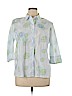 Allison Daley White 3/4 Sleeve Button-Down Shirt Size 16 (petite) - photo 1