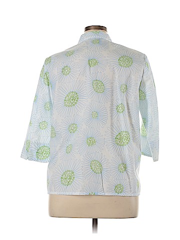 Allison Daley 3/4 Sleeve Button-Down Shirt (view 2)