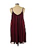 Express 100% Polyester Burgundy Casual Dress Size L - photo 2