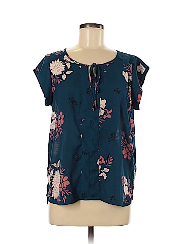 Alice Blue Short Sleeve Blouse (view 1)