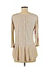 Pebble and Stone Tan 3/4 Sleeve Top Size M - photo 2