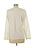 Talbots 100% Cotton Ivory Long Sleeve T-Shirt Size L - photo 2