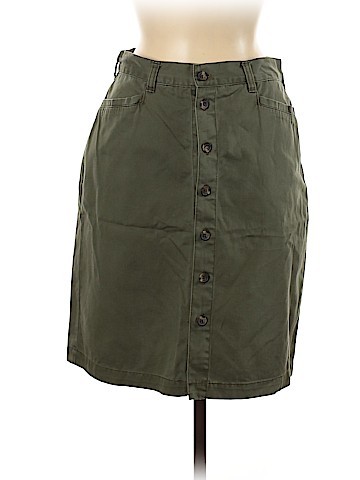 Gloria Vanderbilt Denim Skirt (view 1)