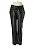 Ann Taylor 100% Polyester Black Faux Leather Pants Size 10 - photo 1