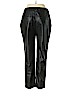 Ann Taylor 100% Polyester Black Faux Leather Pants Size 10 - photo 2