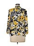 Kasper 100% Polyester Yellow 3/4 Sleeve Blouse Size M - photo 2