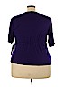 Swank Purple Short Sleeve Top Size 2X - photo 2