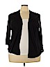 Worthington Plus 100% Acrylic Black Cardigan Size 3X - photo 1