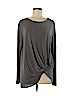 Hummingbird Gray Long Sleeve Top Size L - photo 1