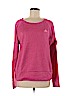 Adidas 100% Polyester Pink Sweatshirt Size L - photo 1