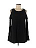 Brenda's Black 3/4 Sleeve Top Size L - photo 1