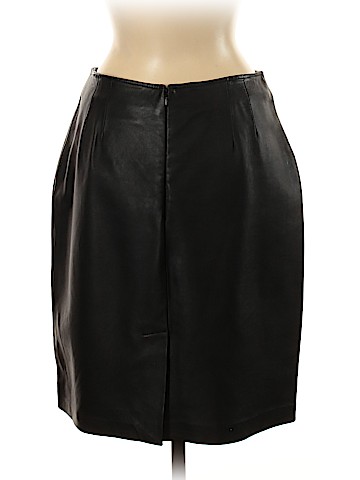 Style&Co Leather Skirt (view 2)