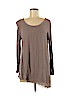 Miilla Gray Long Sleeve Top Size M - photo 1