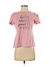 Unbranded 100% Cotton Pink Short Sleeve T-Shirt Size S - photo 1