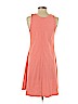 Natural Reflections 100% Cotton Orange Casual Dress Size S - photo 2