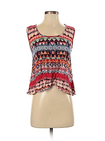 Eyeshadow Sleeveless Blouse (view 1)