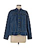 Coldwater Creek 100% Cotton Blue Denim Jacket Size L (petite) - photo 1
