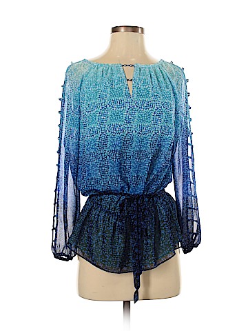 White House Black Market Long Sleeve Blouse (view 1)