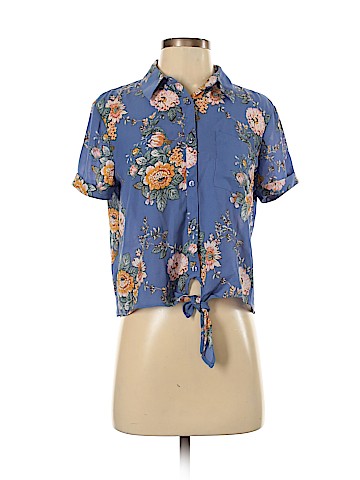 Pink Rose Short Sleeve Top (view 1)