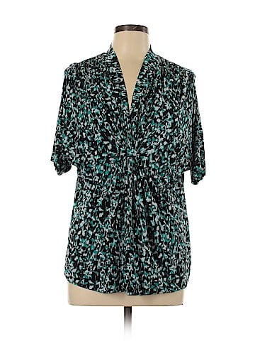 Tesori Short Sleeve Silk Top (view 1)