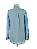 Crown & Ivy 100% Tencel Lyocell Blue Long Sleeve Blouse Size M - photo 2