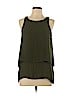 a.n.a. A New Approach 100% Polyester Green Sleeveless Blouse Size L - photo 1