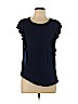 Apt. 9 Blue Short Sleeve Top Size L - photo 1