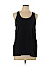 Sofra 100% Cotton Black Tank Top Size L - photo 1