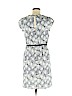Ann Taylor LOFT 100% Polyester Ivory Casual Dress Size 2 - photo 2
